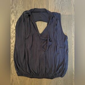 Free People tie neck top